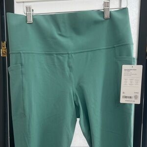 Athleta Green Leggings